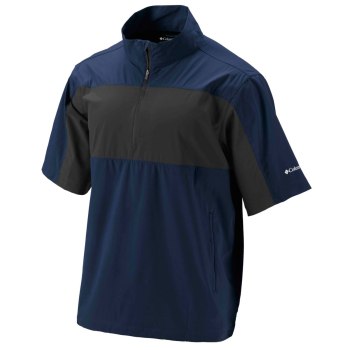 Columbia Muške Jakne - Early Riser Short Sleeve Windbreaker Tamnoplave | VLOM-21605